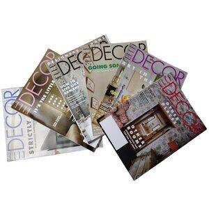 Elle Decor Magazine 6 Issue Bundle 2024/2025